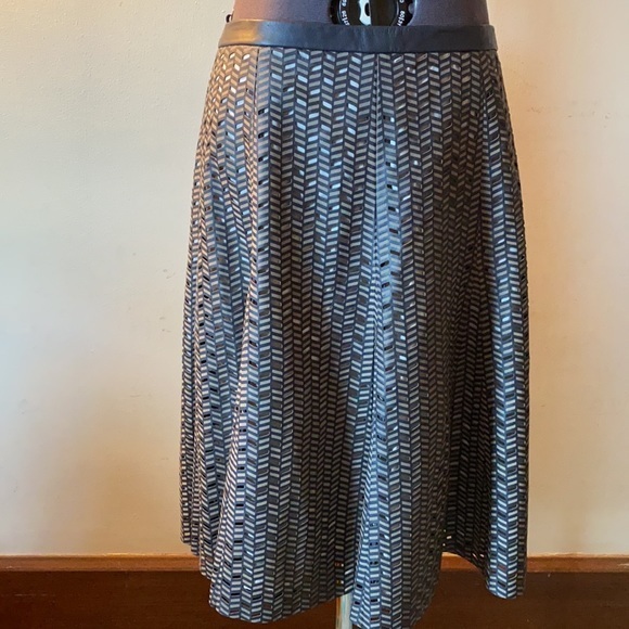 NWT DROMe Leather Skirt Sz Med - Picture 1 of 11